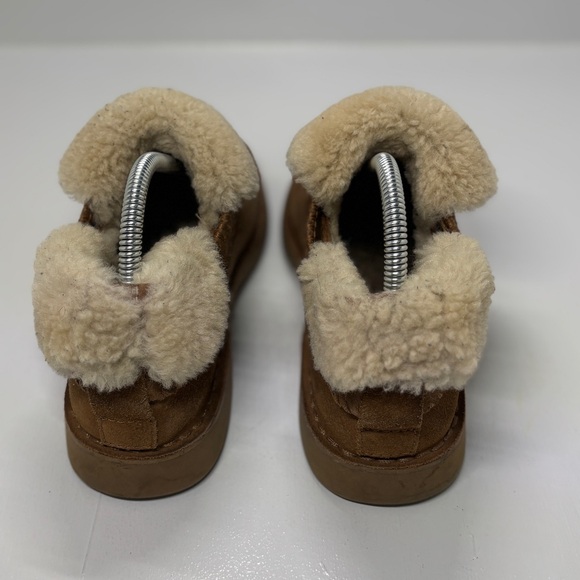 UGG Shearling Slip-On Loafers Brown Women’s 8 - Picture 8 of 11